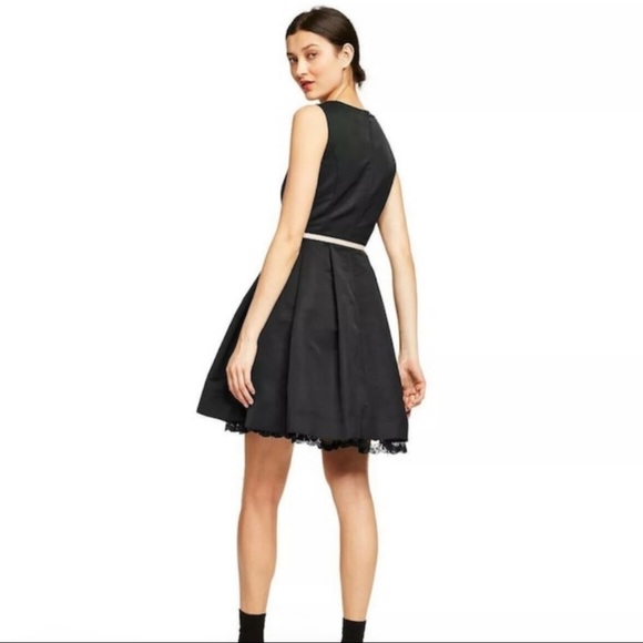 Jason Wu for Target Black Dress Womens Size Small Sequin Scallop Fit & Flare - Picture 4 of 13